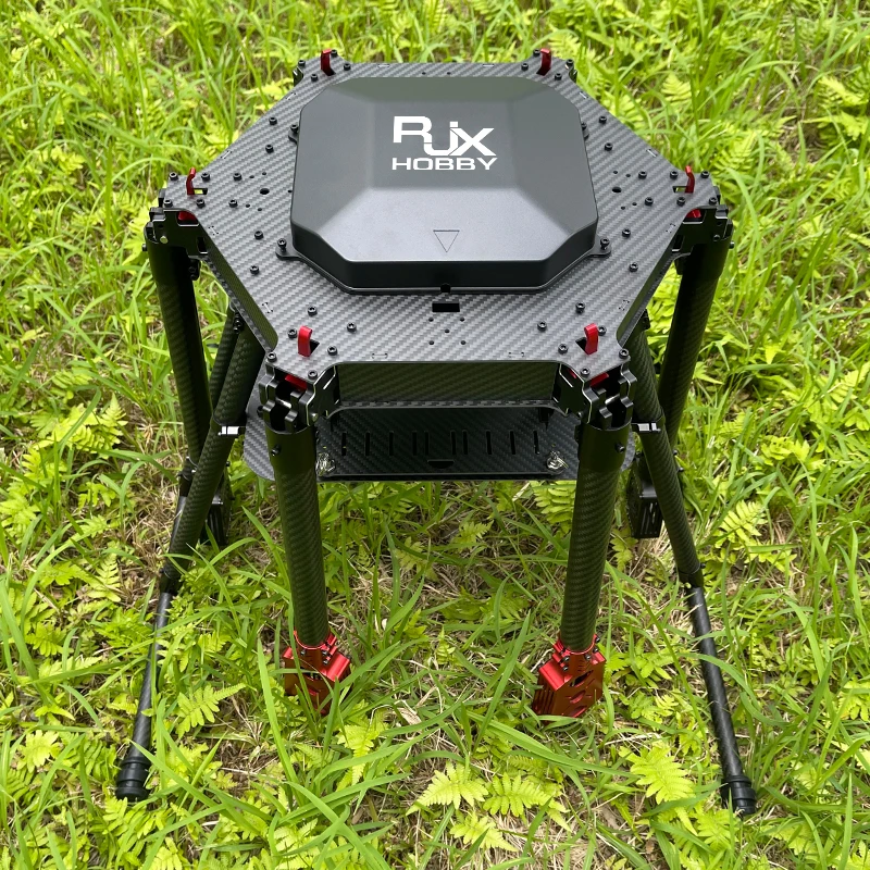 

2026Rjx 1000 мм 6-осевой зонт из углеродного волокна, складная рама гексакоптера с креплениями двигателя для многороторной рамы Suiteuniq