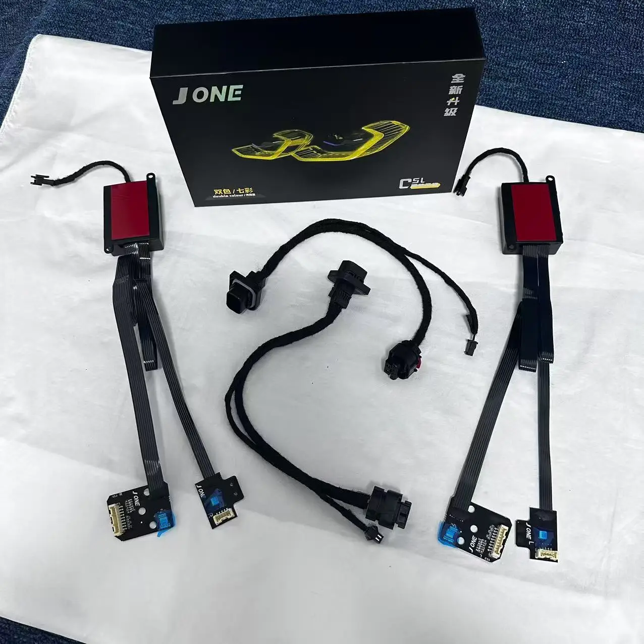 For  BMW G22 G23 G26 G80 G82 M3 M4 430i M440i RGB Daytime Running Lights DRL Yellow, Blue, Red Daytime Running Lights