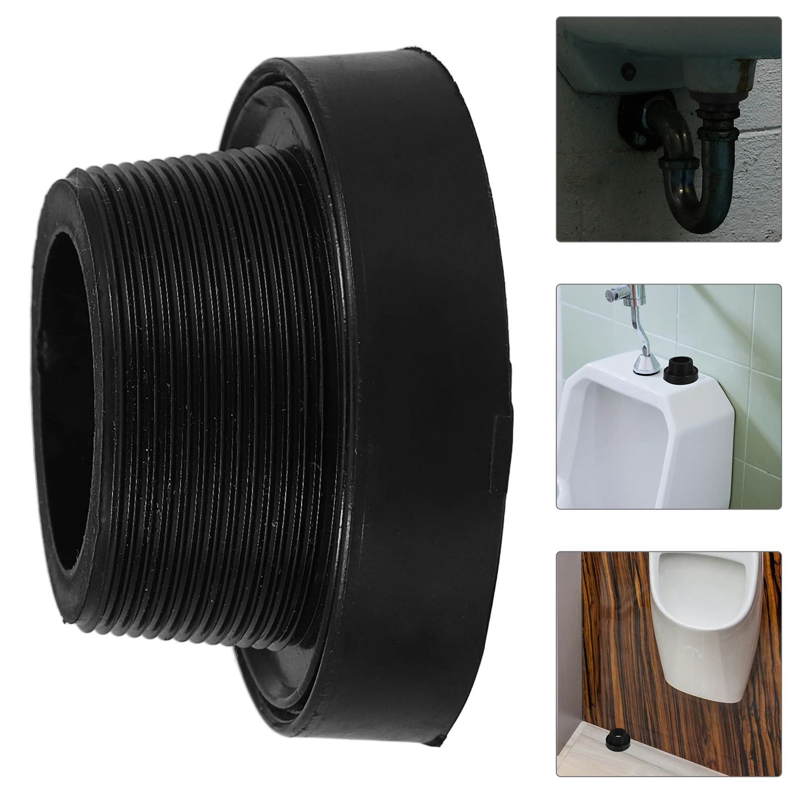 

2pcs Sealing Rubber Ring Gasket for Urinal Drain Excellent Sealing Easy Install Reusable Plumbing Bath Base Accessories