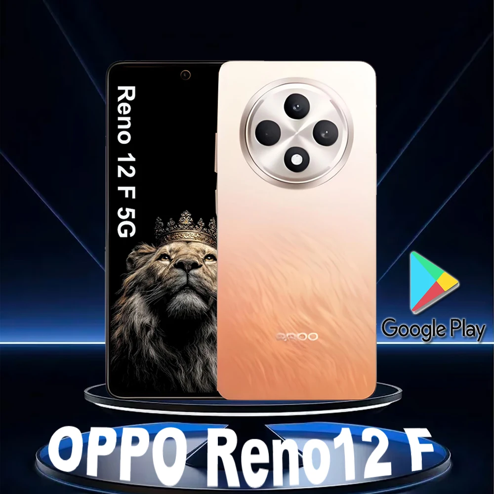 Original Fashion Smart Phone OPPO Reno 12F 50 Million Pixel Main Camera/32 Million Pixel Front Camera/Lightweight Camera Phone