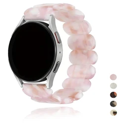 20mm/22mm Strap for Samsung Galaxy watch 6 4 5 pro active 2 Gear S3 Resin loop bracelet for Watch ultra 47mm Huawei watch GT 2