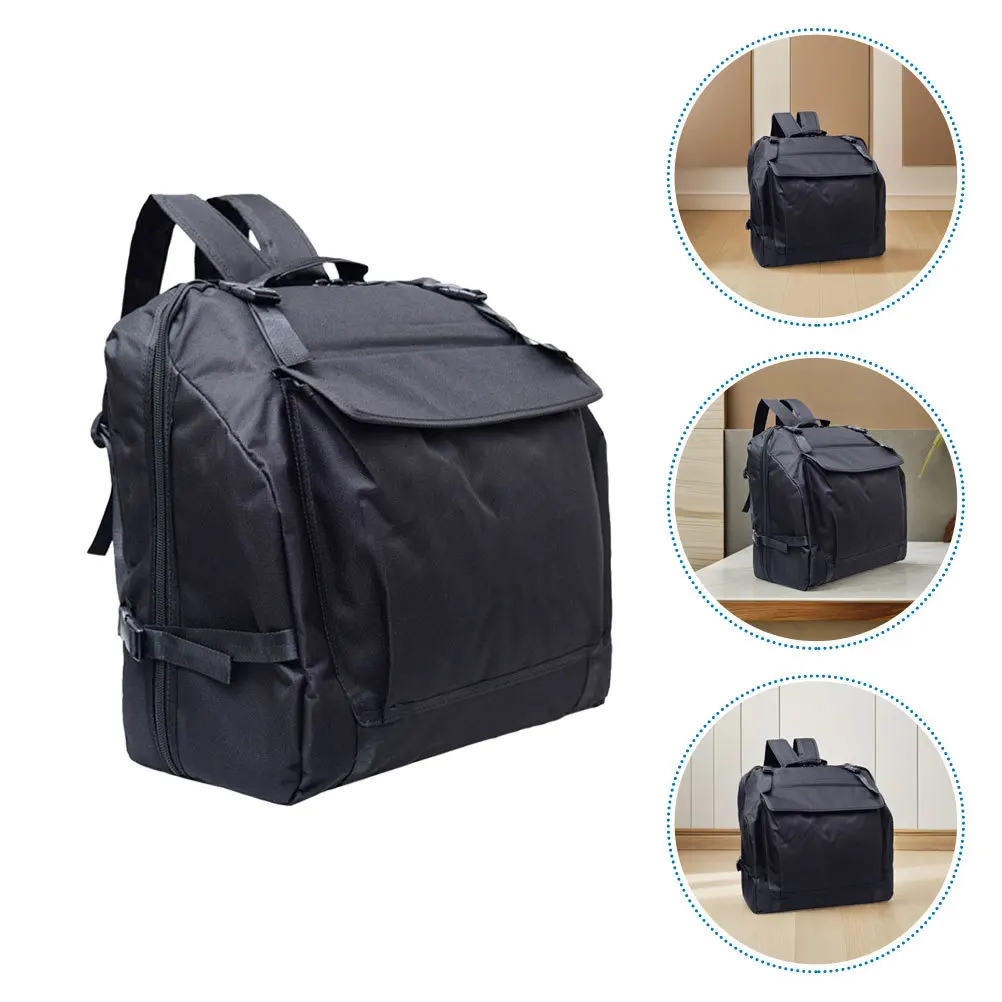 

Accordion Bag for Musicians Compatible 48 60 72 Bass Lightweight Portable Accordion Carry Case Storage Organizer Black