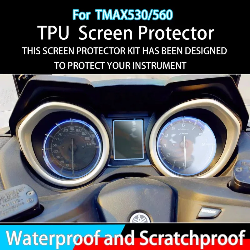 

Screen Protector Film for Motorcycle Scratch Protection Panel for Yamaha Tmax530 Tmax 530 T-Max DX SX 2017-2021 Tmax560 Tech Max