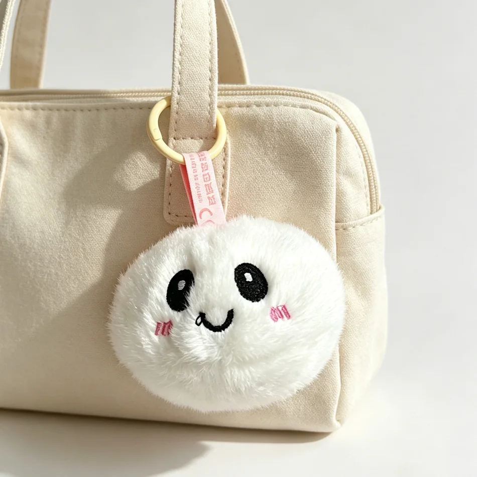 

Милая плюшевая игрушка-булочка в виде парового хлебца, мягкая плюшевая игрушка-пельмень, антистрессовая кукла-антистресс, брелок-подвеска для сумки, подарок-сюрприз для девочек