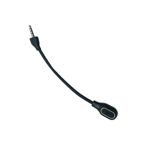 Microphones Replacement For Alienware AW920h Gaming Headsets, Detachable Microphones Boom with LED Mute