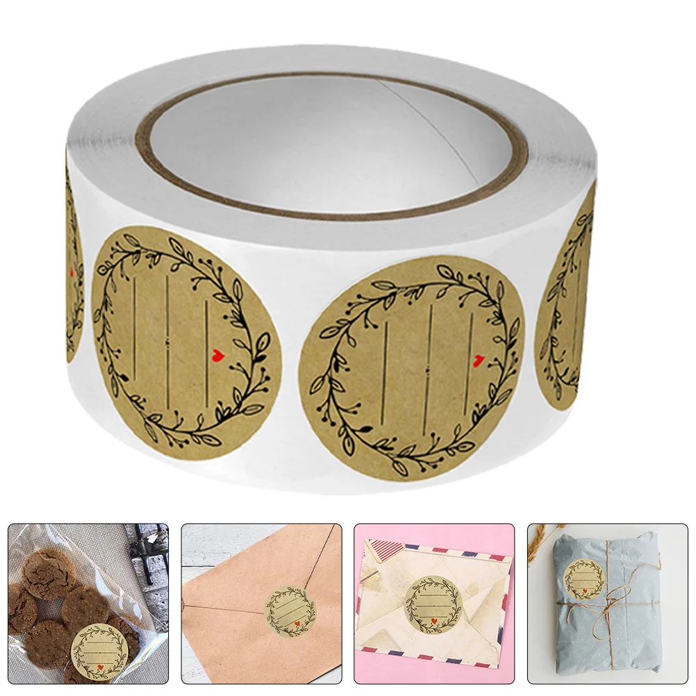 

3 Rolls Jar Labels Stickers for Food Containers Pantry Organization Canning Jam Jelly Mason Bottles Baking Sealing