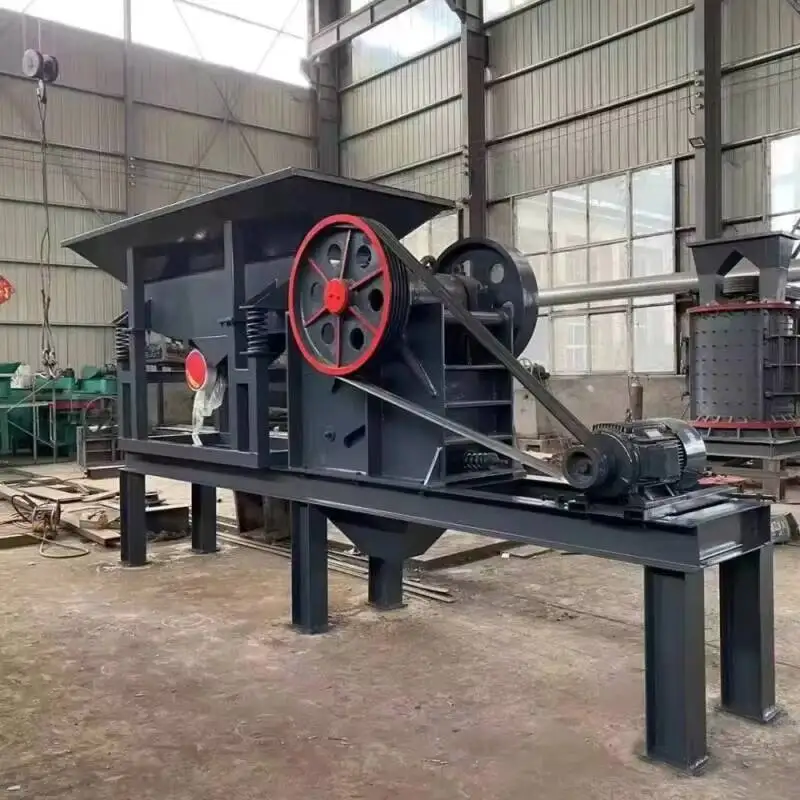 New Portable Iron Ore Bluestone Crushing Machine Price Stone Jaw Crusher