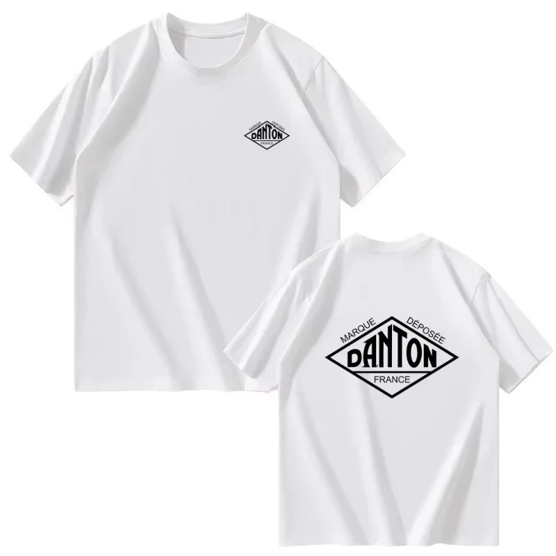 2026 New Summer Men's and Women's Printed T-shirt Short Sleeve T-shirt Simple Fashion Brand Casual Top
