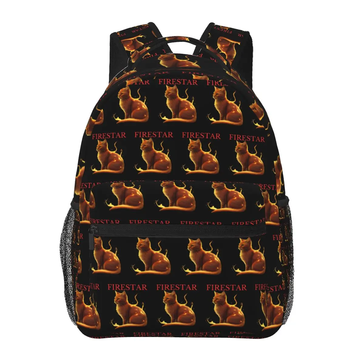 

Warrior Cats - Firestar Backpacks Boys Girls Bookbag Children School Bags Cartoon Laptop Rucksack Shoulder Bag Large Capacity