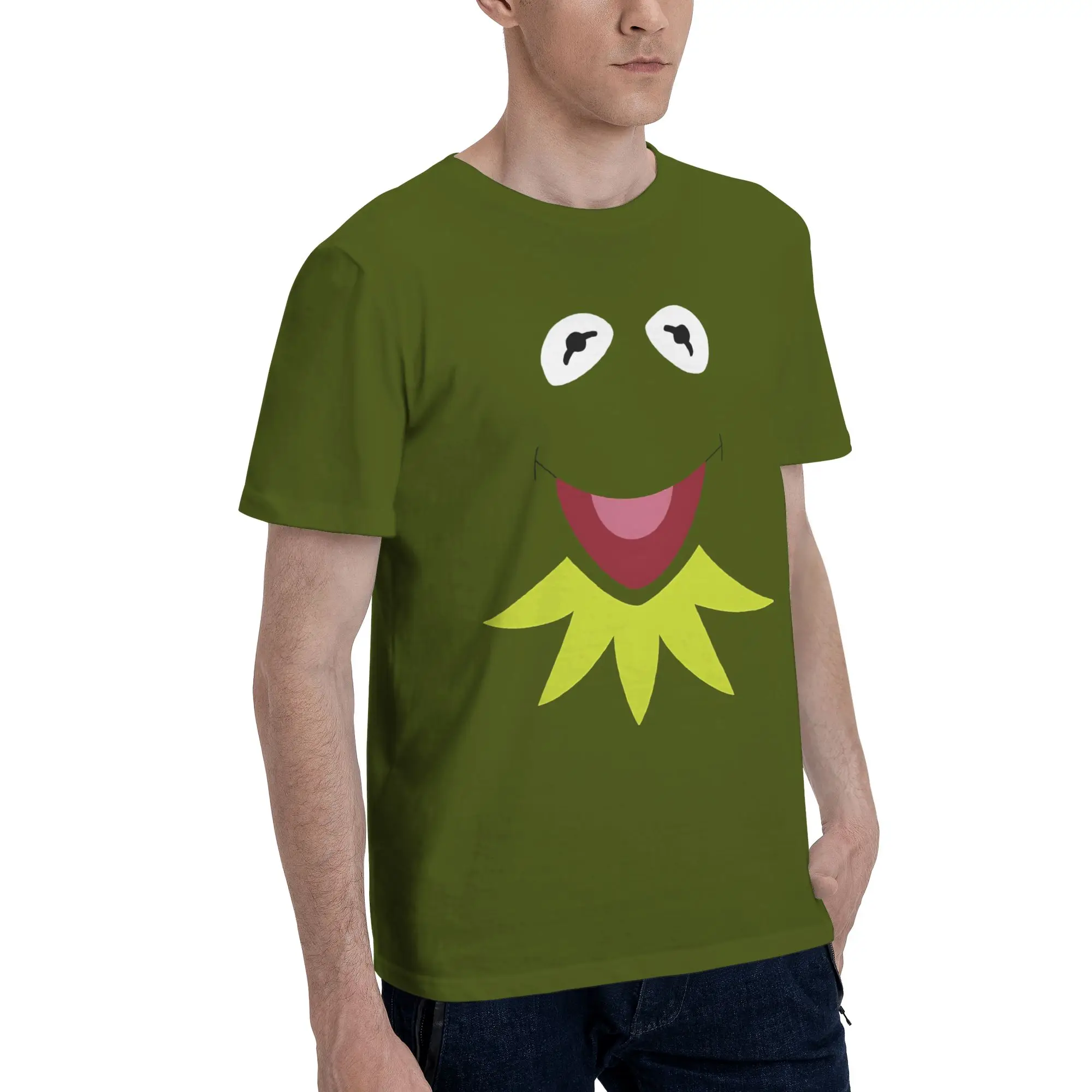 Kermits the Frog Tee Shirt for Men Women Gift Idea T Shirts  100% Cotton Clothing