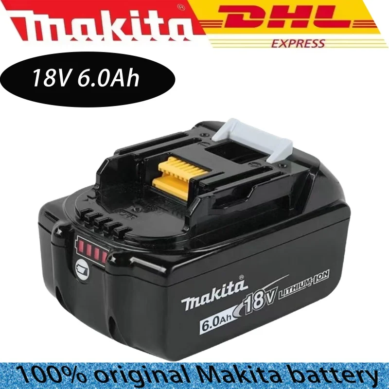 

Original Makita 6Ah 18V Battery BL1820B Rechargeable Lithium-Ion Battery for Makita 18V Power Tools Replace the battery