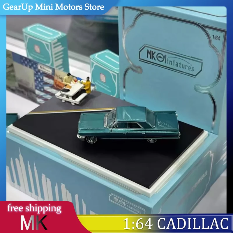 

2025 Beijing Exclusive MK 1:64 Cadillac DeVille 'Green Book' Movie Edition Alloy Die-Cast Model Car Limited Collector's Replica