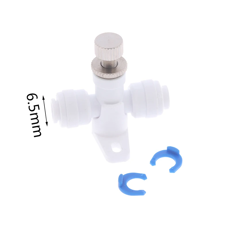 1/4" Hose RO Water Flow Adjust Valve Regulator Waterflow Control Valve