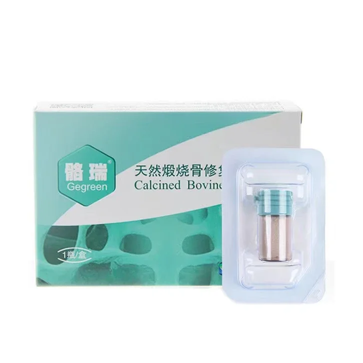 Dental material powder periosteum  implant repair membrane Oral Absorbable Bio-membrane Calcined  Bone oral planting Material