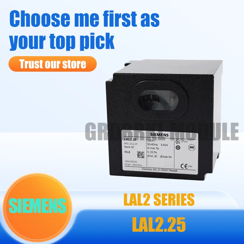 

Brand New Original SIEMENS LAL1.25 LAL2.25 LAL2.65 LAL1.25BT LAL1.25CB