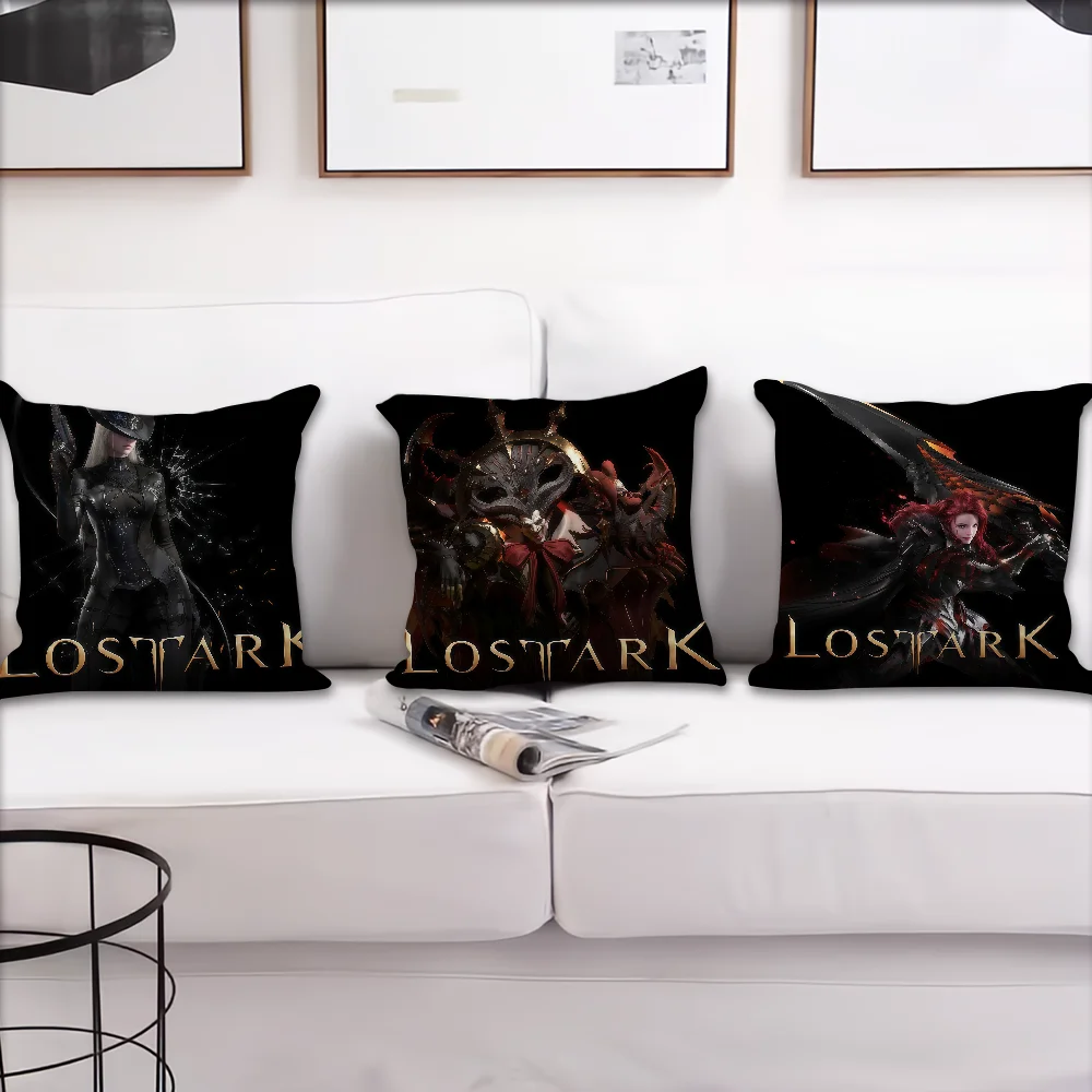 Game L-Lost A-ArkS Cushion Cover For Pillow Printing Sofa Decoration Home Car Room Coffee Shop Office Nordic Simplicity