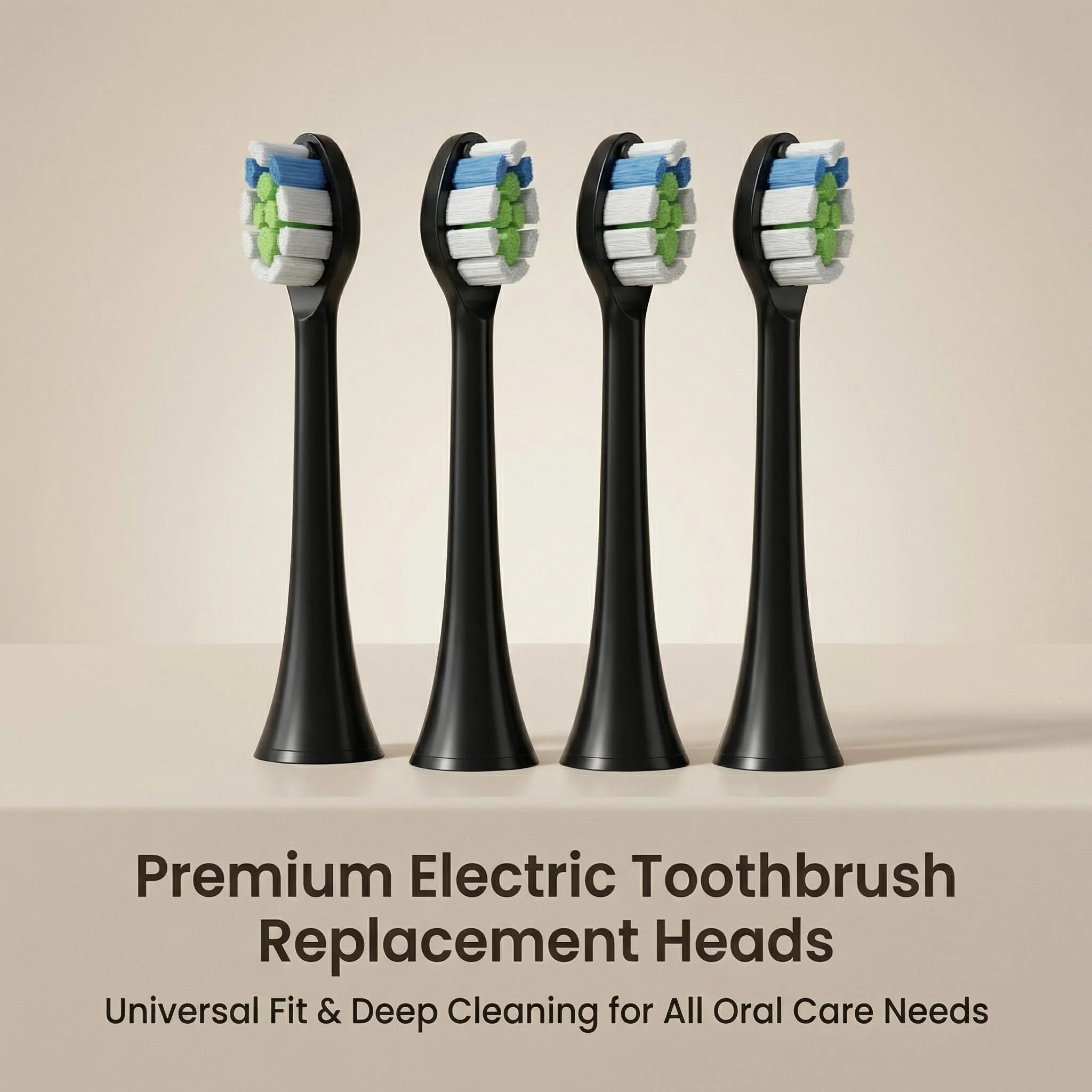 Replaceable toothbrush heads compatible with various models of electric toothbrush heads.etc, such as HX6511/9352/6730/3216/3226