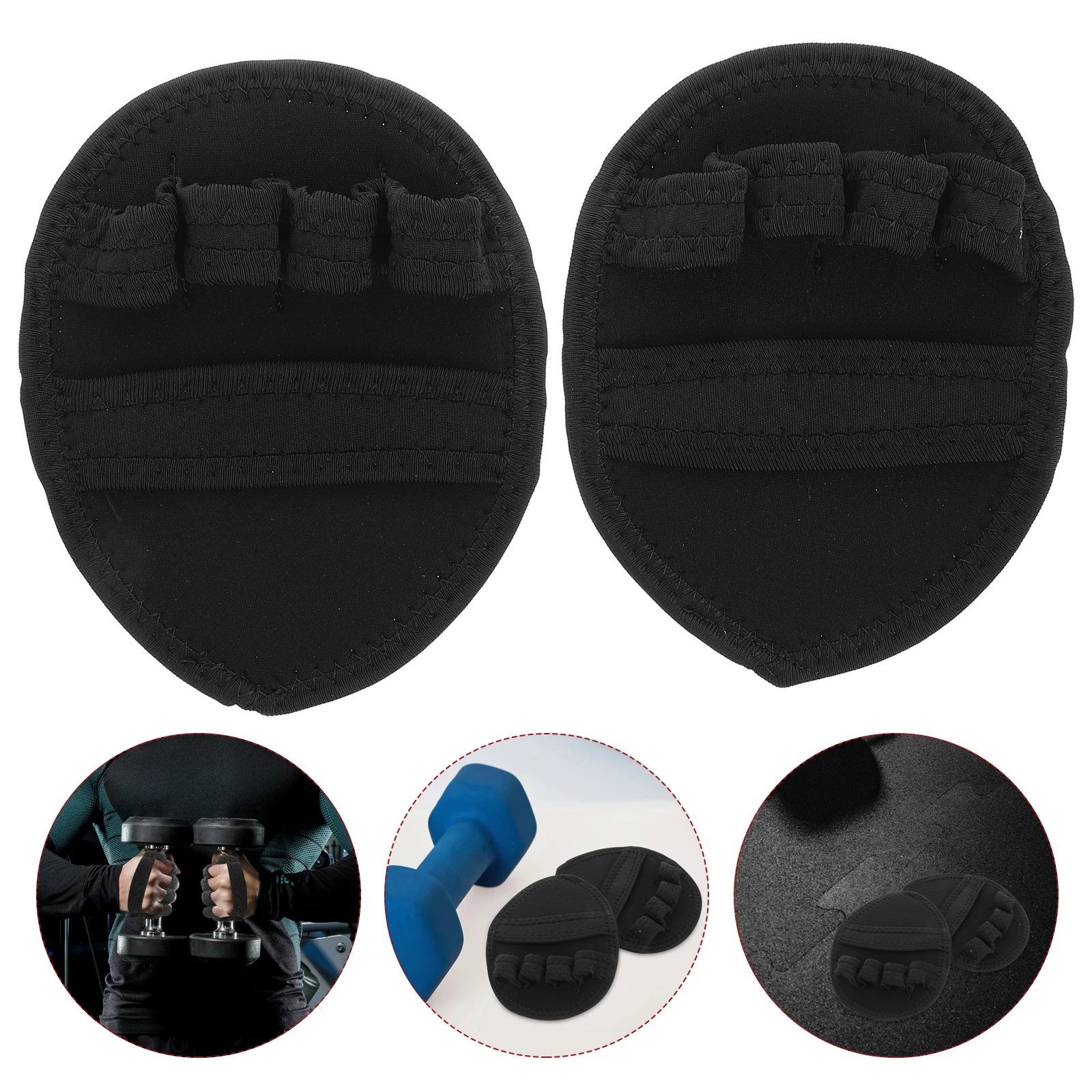 

1pcs 1 Pair Grip Pads Lifting Grips Gym Workout Gloves Weightlifting Pads Powerlifting Accessories Anti Slip Breathable Palm