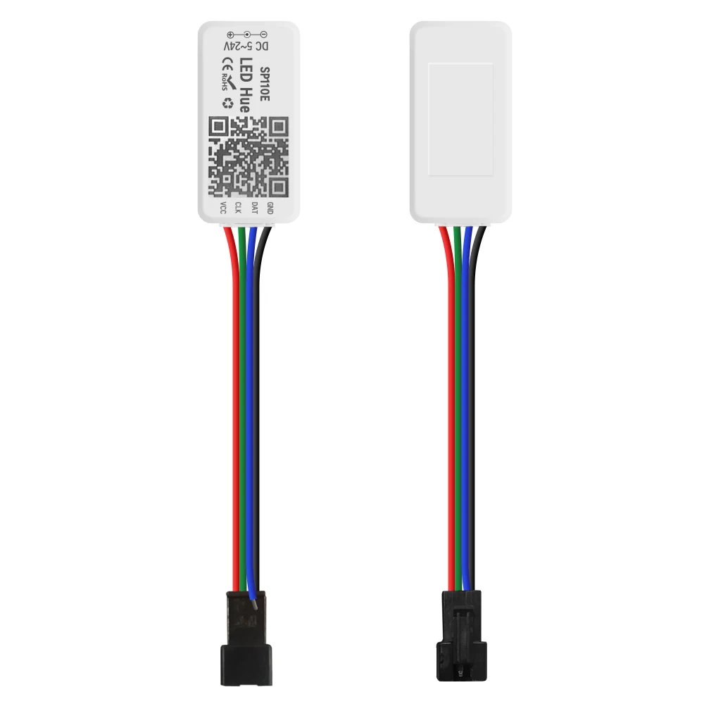 SP110E Pixel LED Controller per Full Dream Color LED Strip Lights 5V-12V LED Hue cellulare APP Control