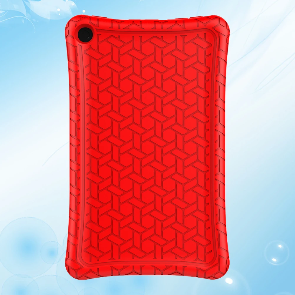 

Silicone Tablet Case for Fire HD8 2016 2017 Shockproof Protective Cover Bright Color Durable Easy Install Remove Anti Fall