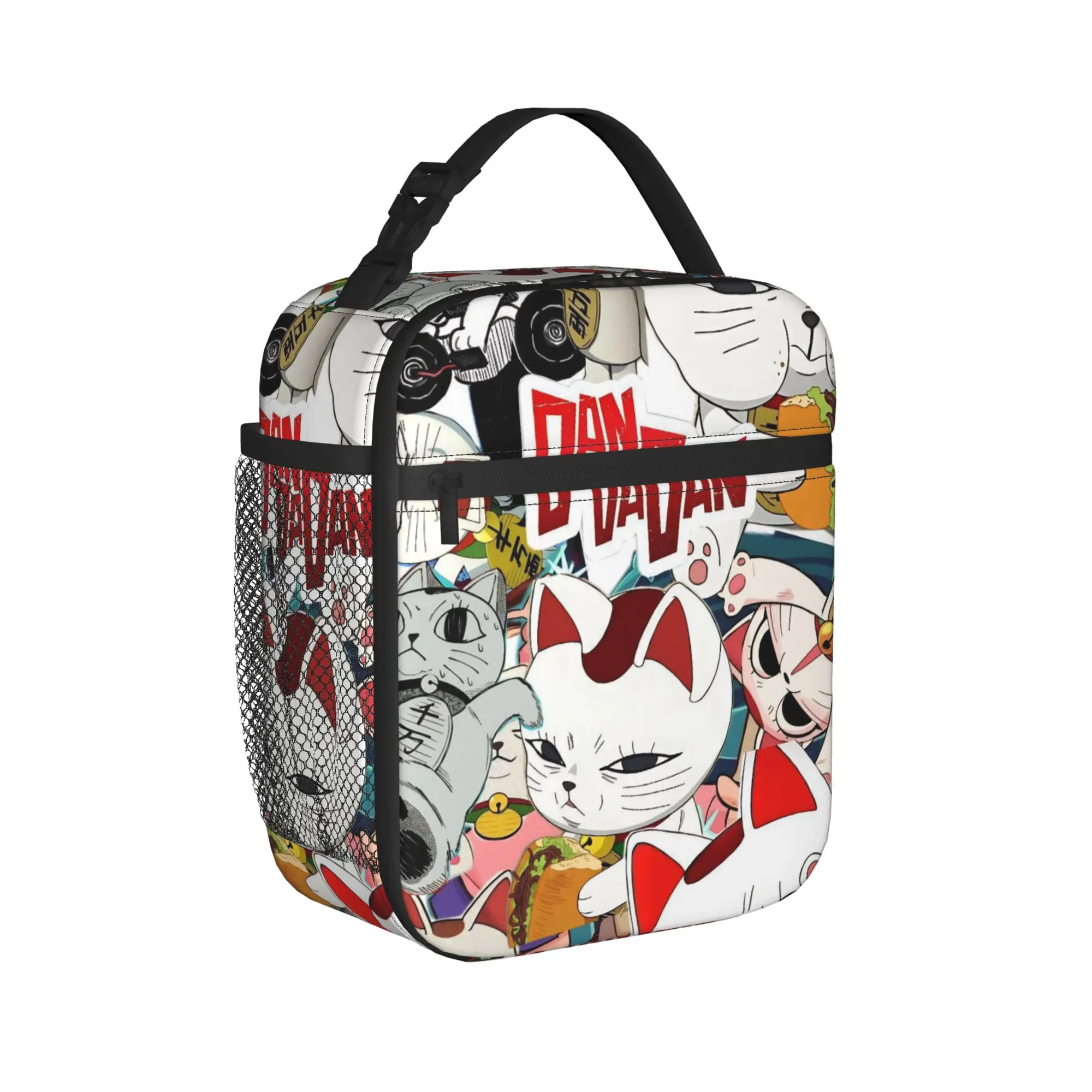 Dandadan Anime Turbo Granny Thermal Insulated Lunch Bag for School  Reusable Food Bag Container Cooler Thermal Food Box