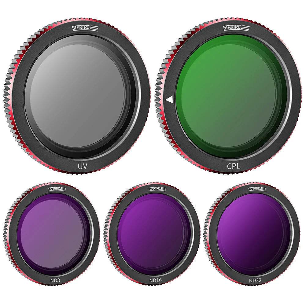 Filtry obiektywu do kamery DJI Neo CPL/UV/ND8 ND16 ND32 Zestaw filtrów obiektywu z szkła optycznego Akcesoria do dronów