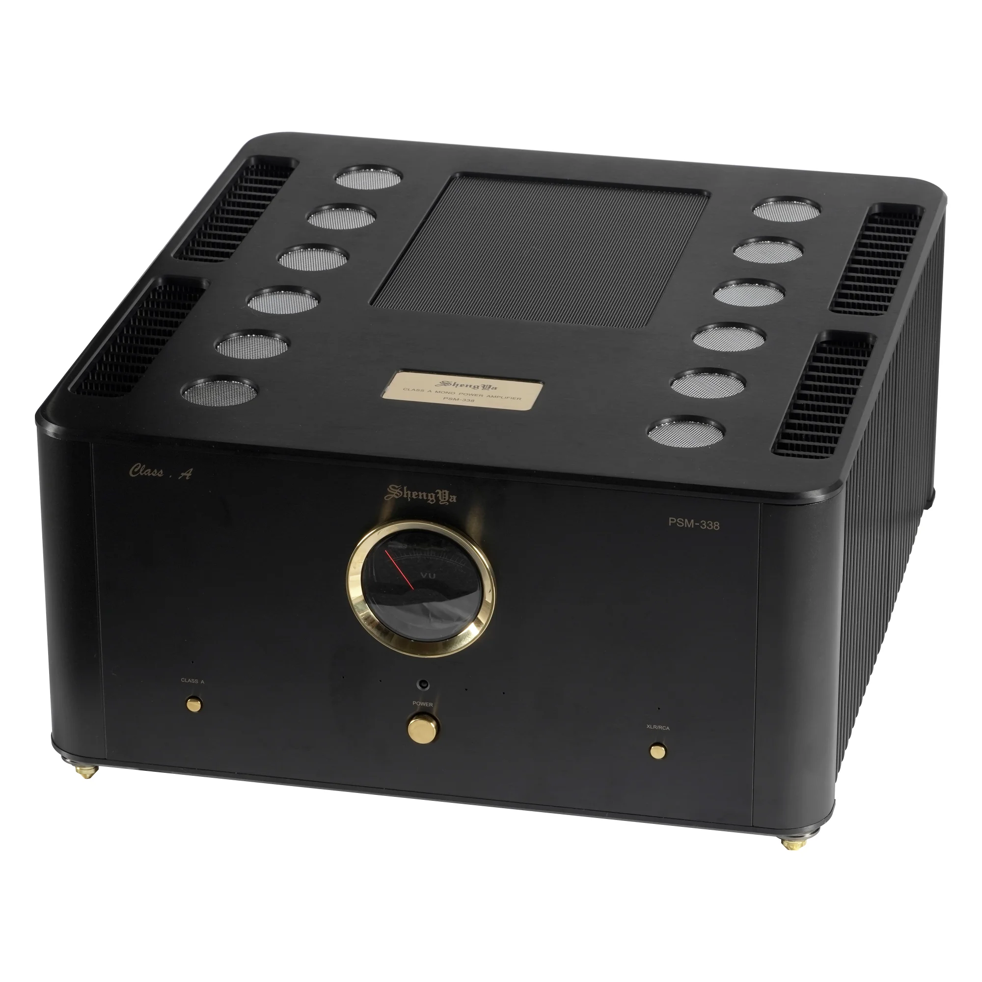ShengYa PSM-338 Mono Fully Balanced Tube-Solid State Hybrid Class A Power Amplifier (Rear Stage)