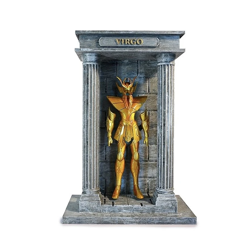 

Saint Seiya: Сценарий мифической ткани - Настенная 3D-печатная и окрашенная статуя Девы, модель игрушки