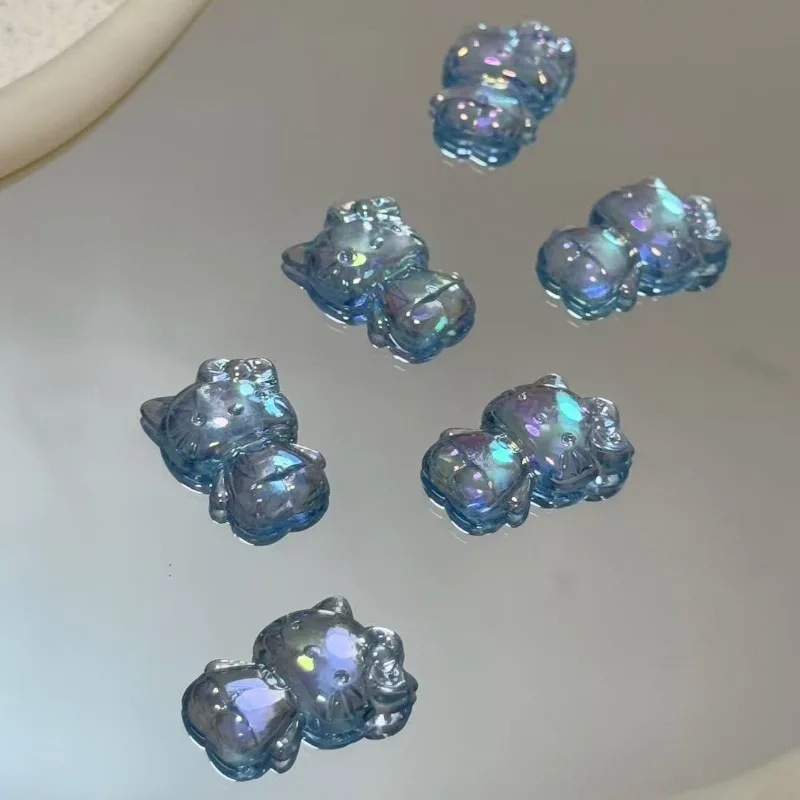 

10pcs Hello Kitty Accessories Cute Toy Women Products Backpack Hair Clip Shoes Furniture Kt Doll Decorative Materials Wholesale