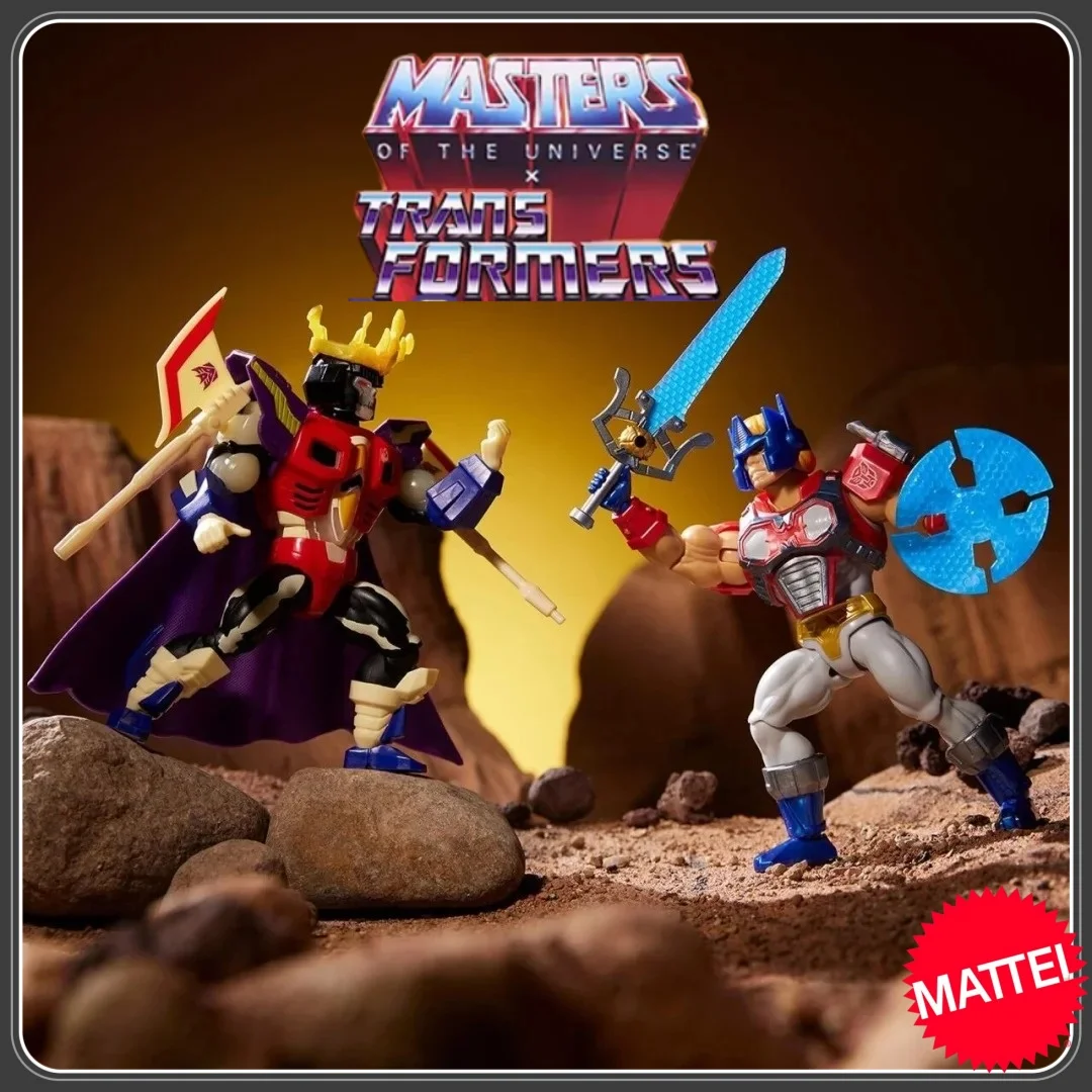 

Genuine Mattel Masters Of The Universe TF Action Figure JGT18 JGT19 He-Man Skeletor Collectible Anime Peripheral Gift Toy
