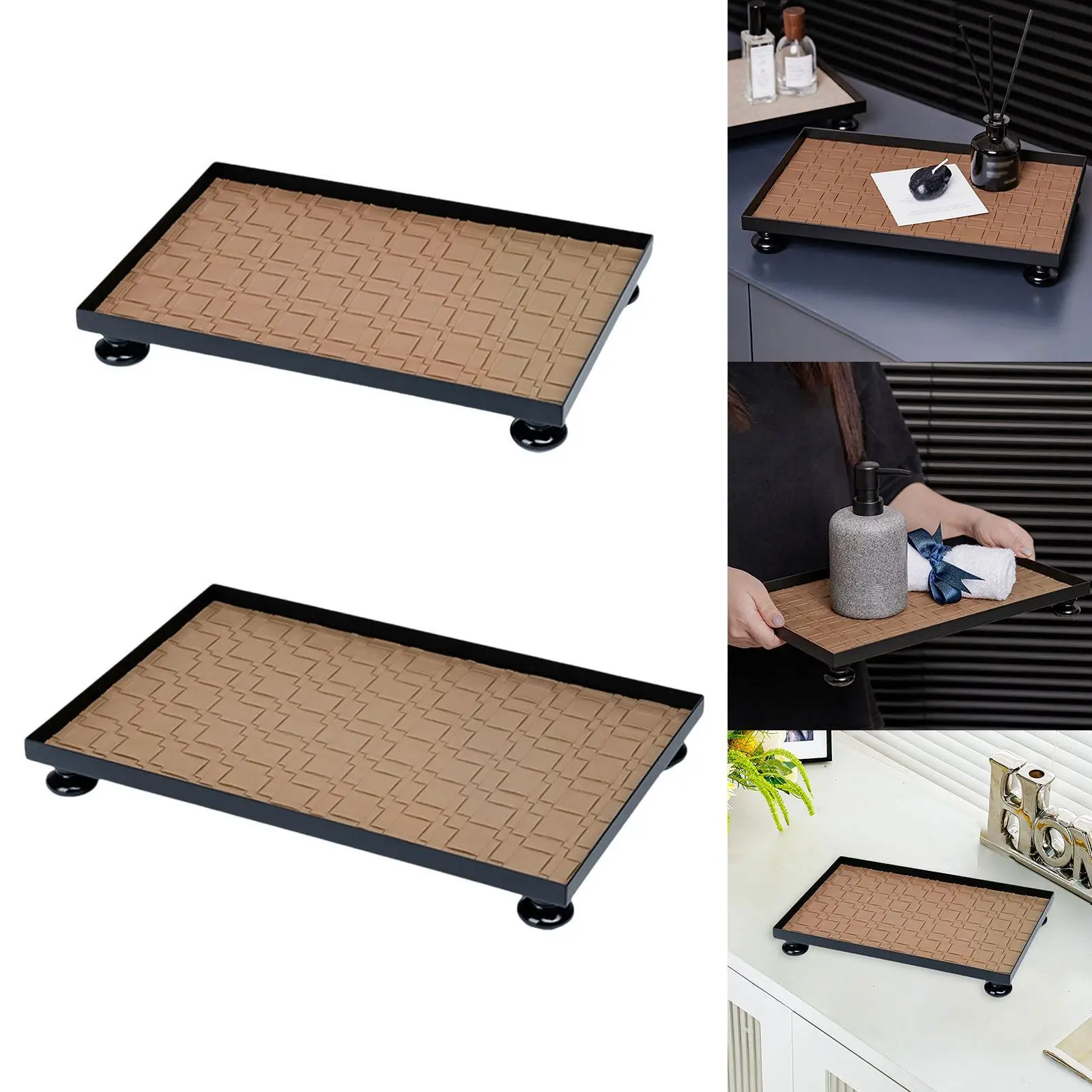 

Органайзер для хранения сервировочного подноса, туалетный столик для ванной комнаты, столовой