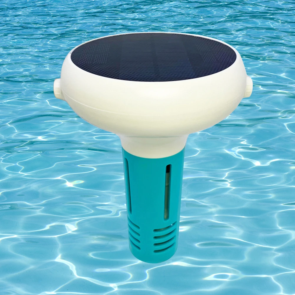 Intelligent Chlorin Meter 7 IN 1 PH/ORP/EC/TDS/Salt/Temp/CL Tester Solar Floating Swimming Pool Water Quality Tester