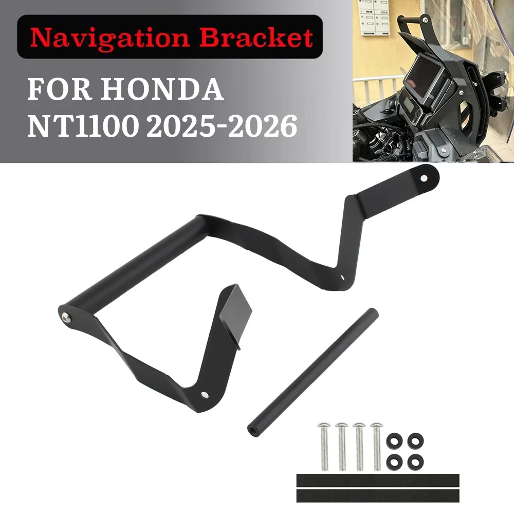 NT1100 2025 2026 Motorcycle Accessories Smart Phone Holder Stand Support GPS Navigation Bracket FOR HONDA NT 1100 NT-1100