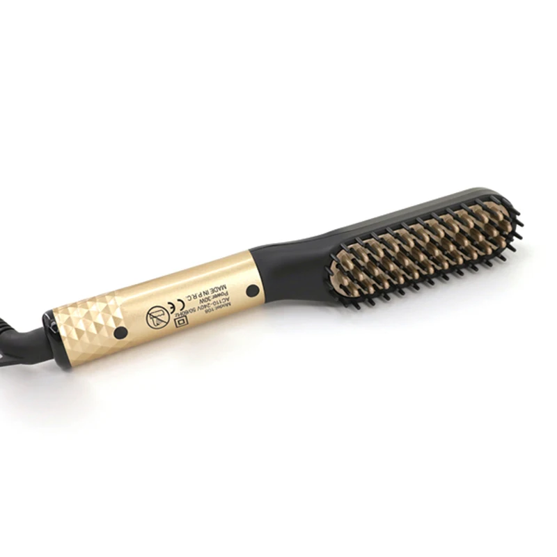 Professional Hair Straightener Tourmaline เซรามิคผม Curler แปรงหวี Straighteners Curling Iron Hair Styler