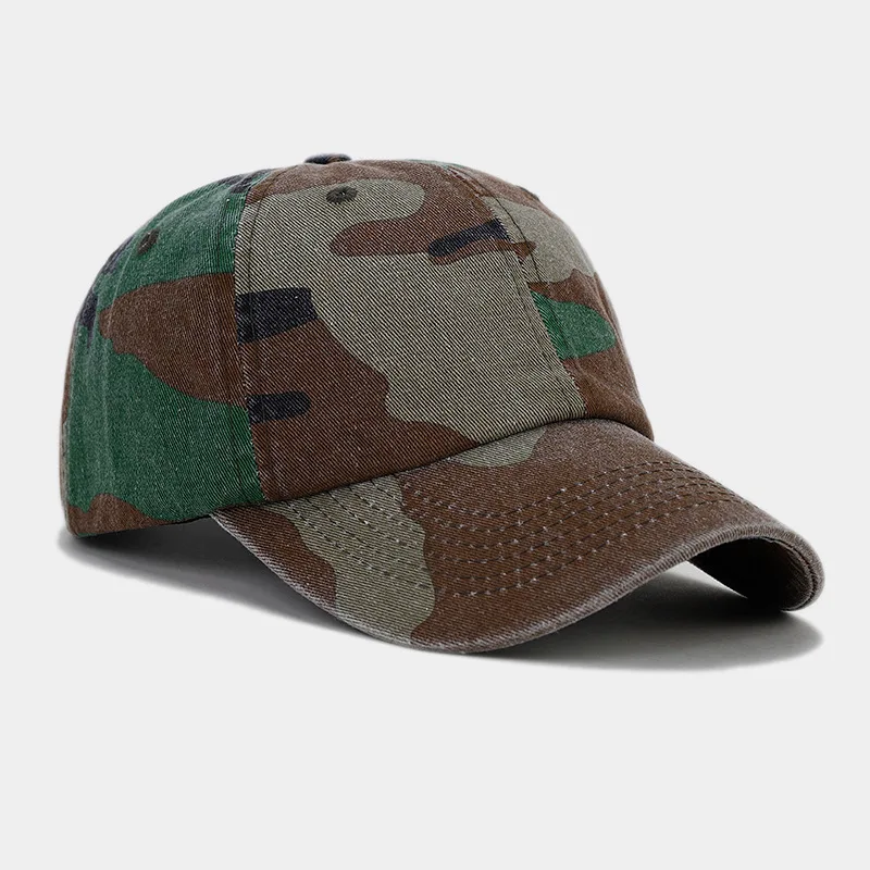 Outdoor Weiche Baumwoll-Golf-Baseballkappe Persönliche Tarnmuster-Sportmütze Herren Reise-Sonnenhüte Damen Camping-Kappen Gorras – Detail 17