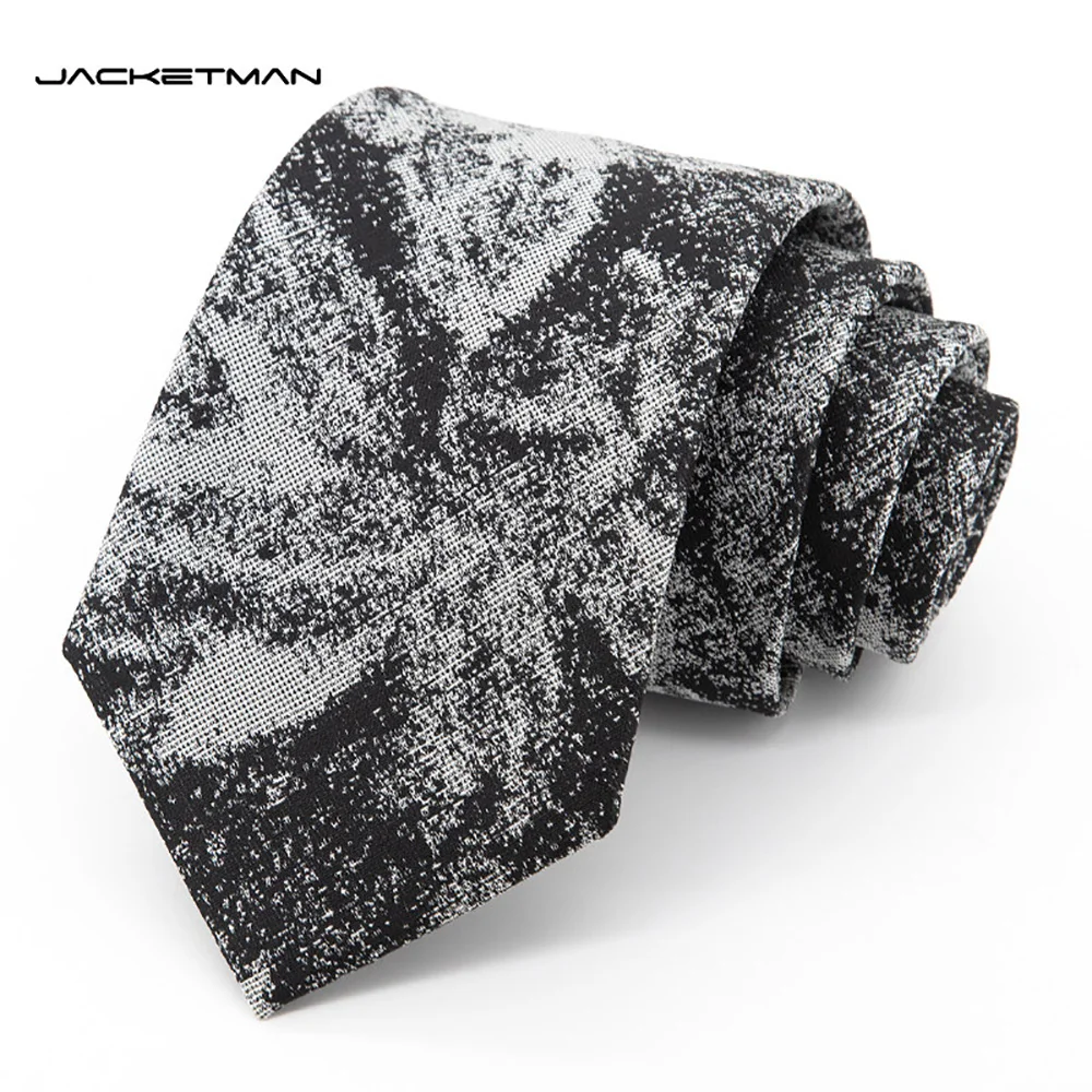 cravate-de-haute-qualite-noire-personnalisable-a-la-mode-avec-motif-gris-accessoire-pour-chemise-de-costume-d’homme-largeur-8-cm