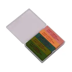 Guitar Fret Polishing Eraser Abraisive Rubber for Fret Wire 180 & 400 &1000 &1500 &2000 Grit Luithers Maintain Tools 5 Pcs Kit