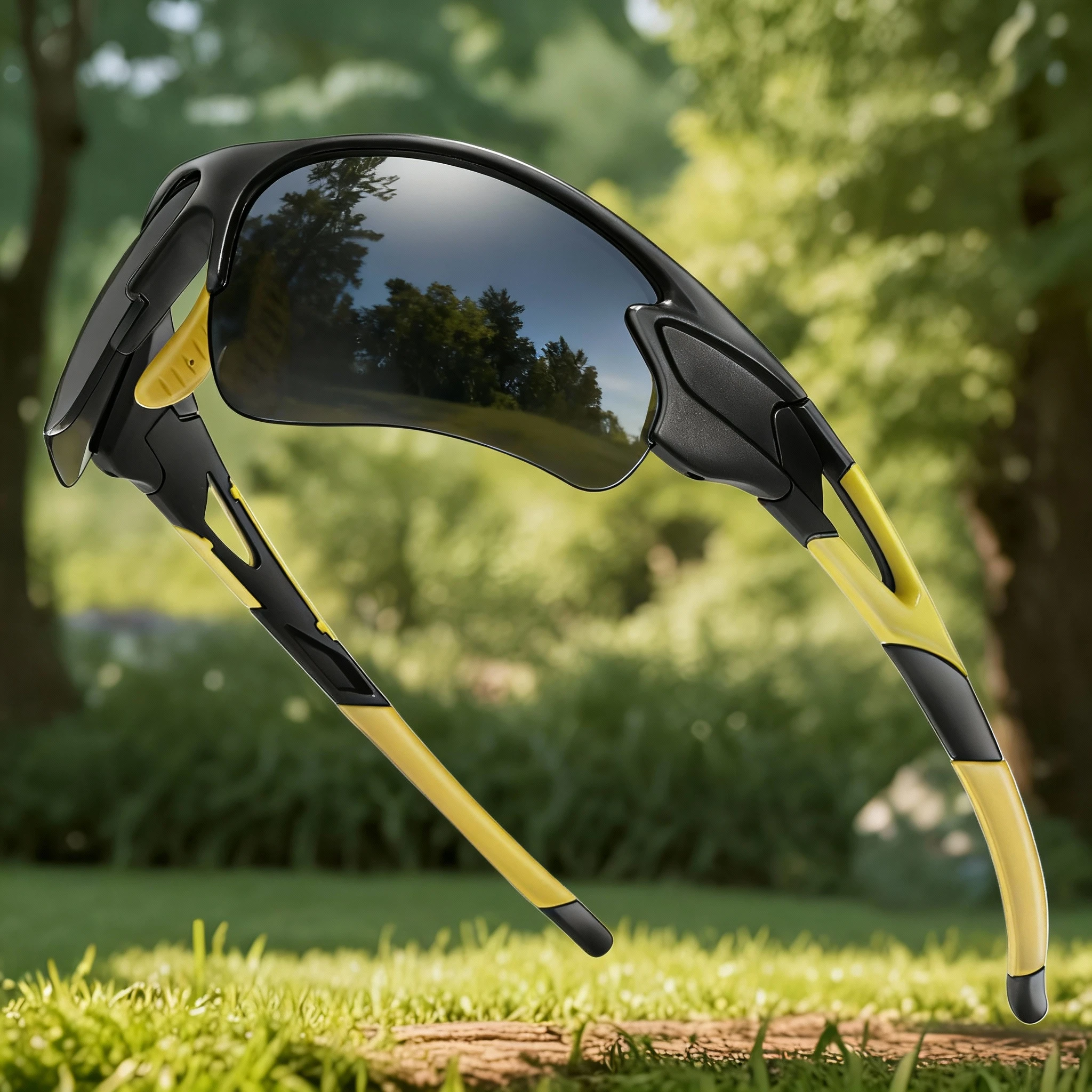 نظارات شمسية عصرية للجنسين للرجال والنساء لممارسة الرياضة في الهواء الطلق وصيد الأسماك وركوب الدراجات والجري والقيادة نظارات أنف مريحة #5