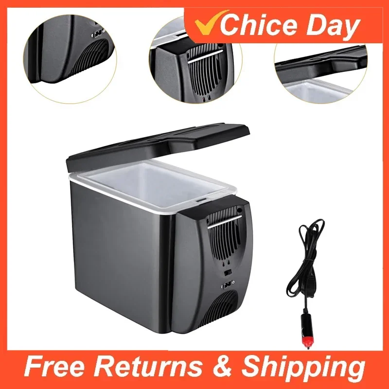 

2025 НОВЫЙ 6л портативный автомобильный холодильник мини-автомобильный холодильник-инкубатор для охлаждения с подогревом грузовика общежития красота Maquillage