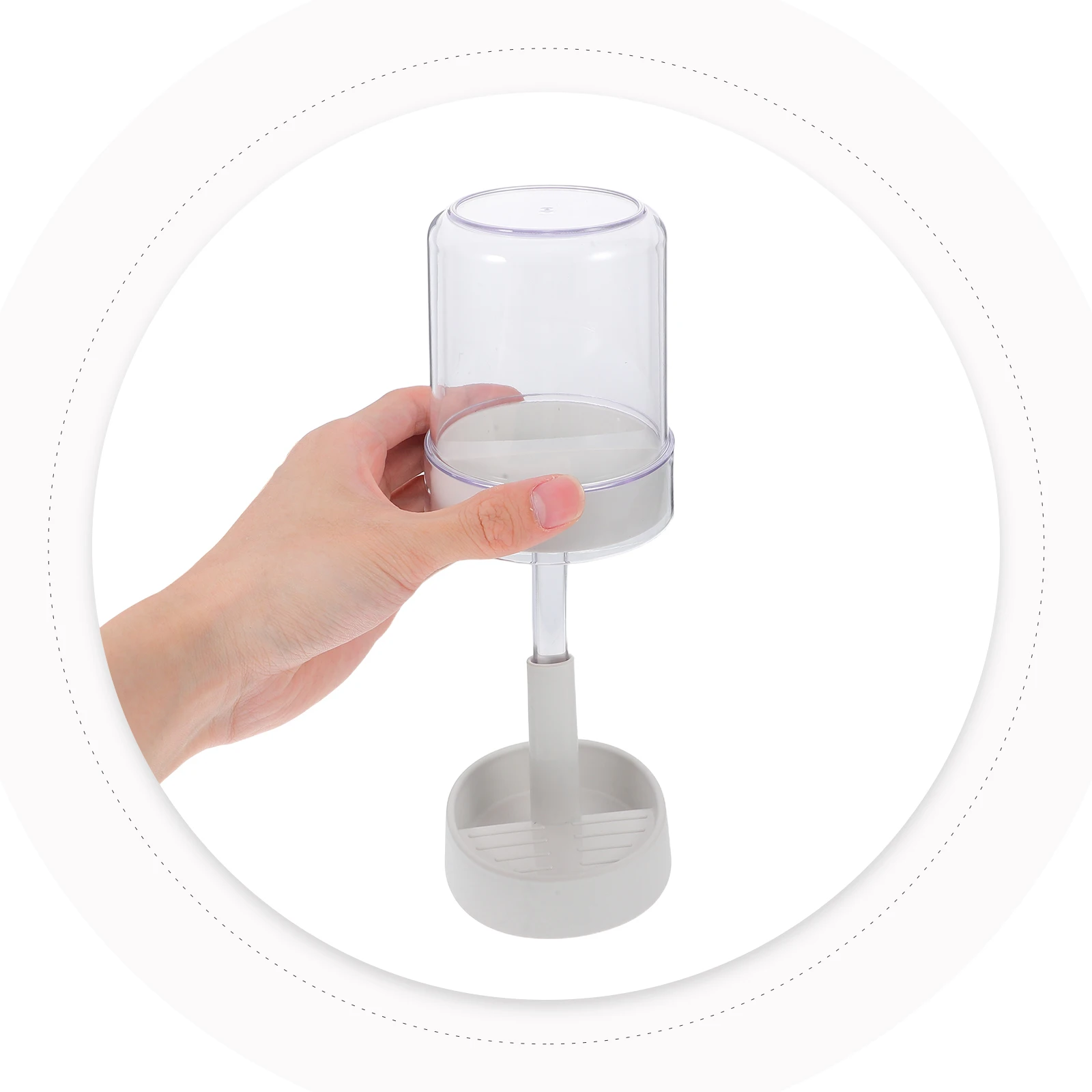 

Toothbrush Holder Toothpaste Rack White Student Pp Bathroom Organizer Cup Travel Kids Storage Cleanliness Design Style Shower