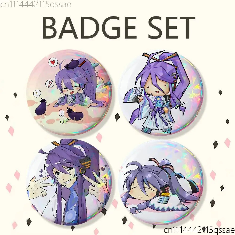 FOR VOCALOID Gakupo 25/32/44/58/75mm Badges Button Round Creative Pin Brooch Badge Bag Decor Accessories