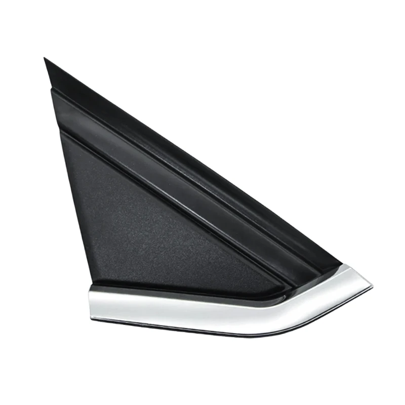 For Citroen C4 2004-2014 Front Window Triangle Plate Window Glass Garnish Cover Panel Side Mirror Trim