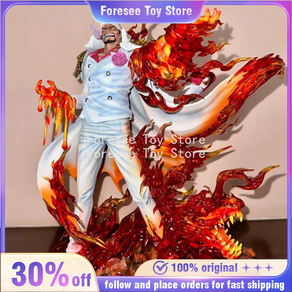 

35cm Sakazuki figure ONE PIECE Anime surroundings Figures resin Collection Desktop ornament Decoration Best Gifts for children