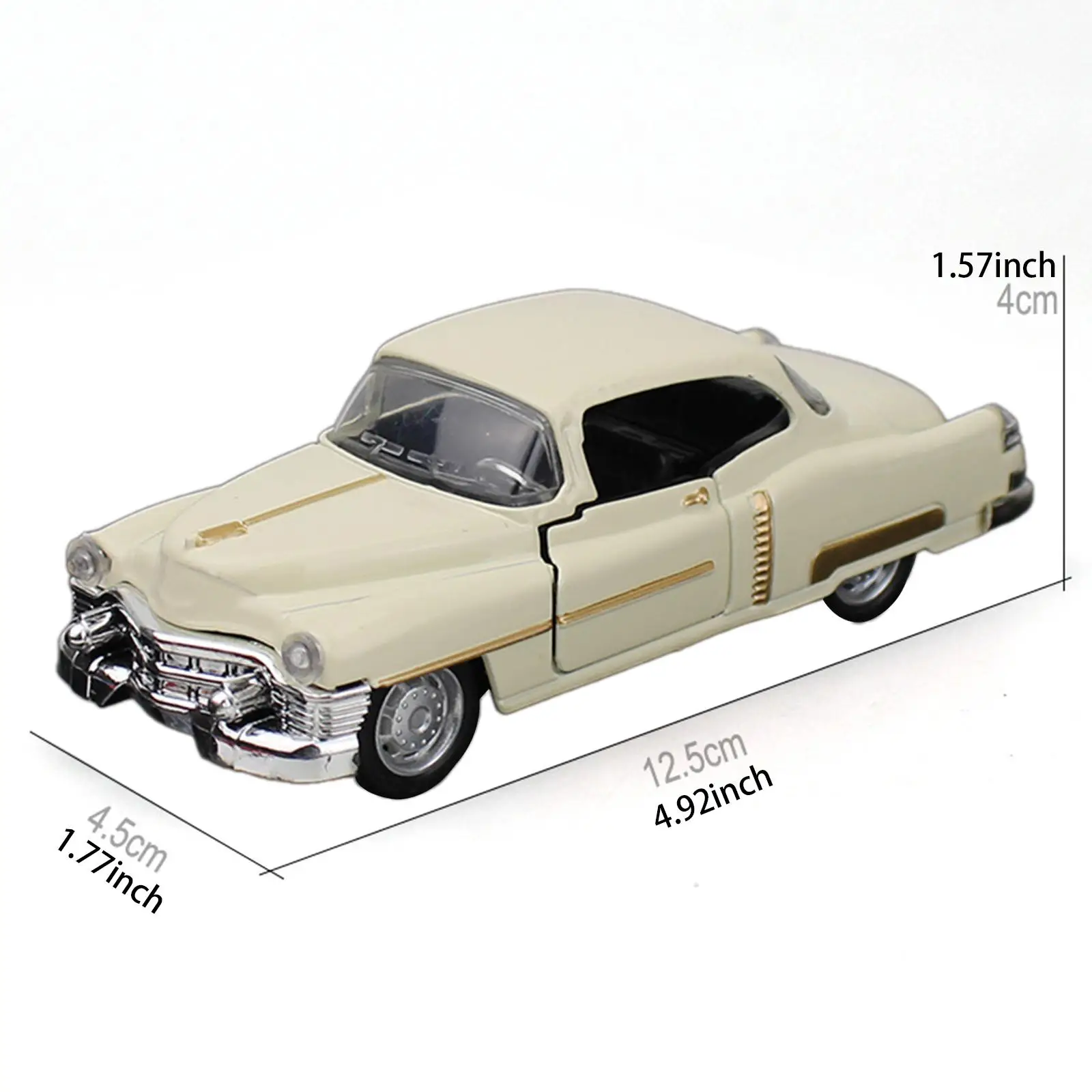 Modelo de carro de liga 1/32 modelo de carro clássico modelo de carro em miniatura brinquedo para micro paisagens