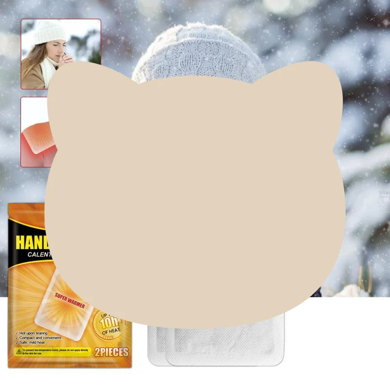 1/2/10pcs Per Box Hand Warmer Safe Fast Heating Convenient For Travel Daily Heating Patch Essential Winter Warming Supply