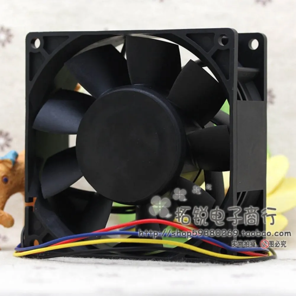 92mm High Speed Fan For Delta PFC0912DE 9CM 12V 3.72A Ultra-Violent High-Speed Server Cooling Fan, 90mm X90mm X 38mm