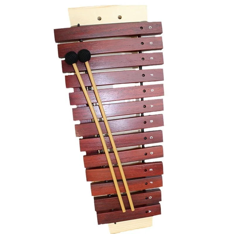 13-Tone Aluminum Xylophone, High Mid Low Pitch, Educational Musical Instrument, Tunable Kalimba, Portable Glockenspiel