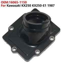 1pcs Motorcycle Carburetor Interface Manifold Intake Glue For Kawasaki KX250 KX 250 KX250-E1 KX 250-E1 1987 16065-1150