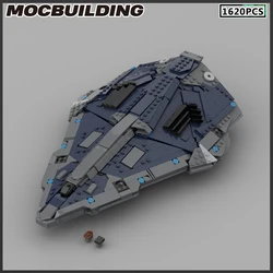 MOC Building Blocks Python Space Ship 1:250 Scale Model DIY Bricks Assemble Collection Toys Christmas Presents Birthday Gifts