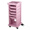 pink beauty salon trolley, salon furniture equipment trolley hairdresser pink